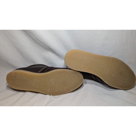 Wolverine Mens Julian Plain Chukka Boot 7M Dark Brown Lace Up Performance Shoes - Picture 5 of 9